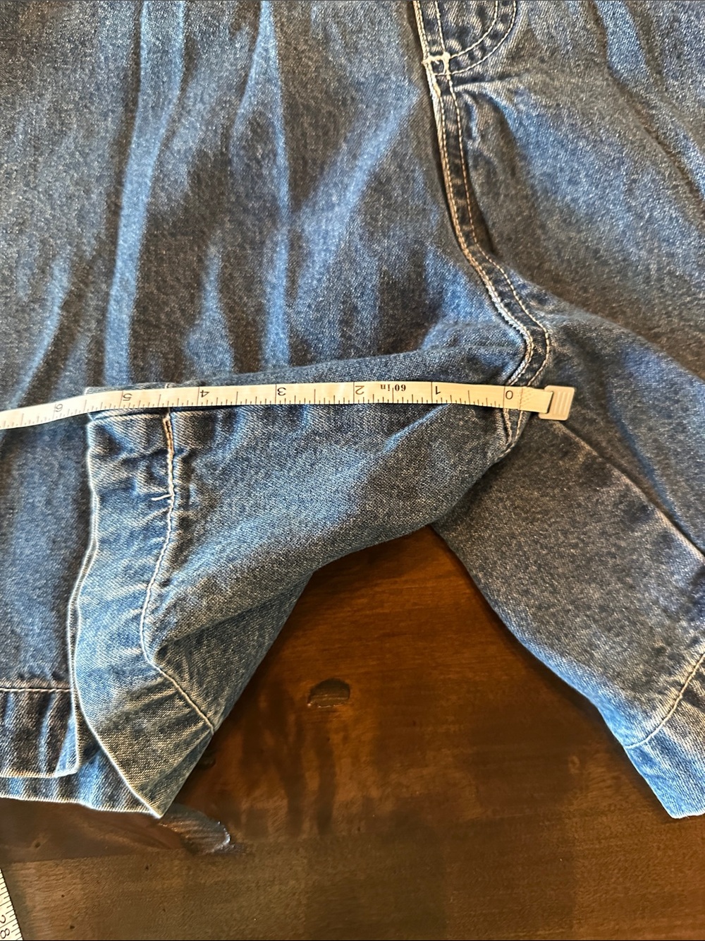 Rue21 gals Vintage 90’s Y2K 100% Cotton Denim Short Overalls Size M - Picture 12 of 14
